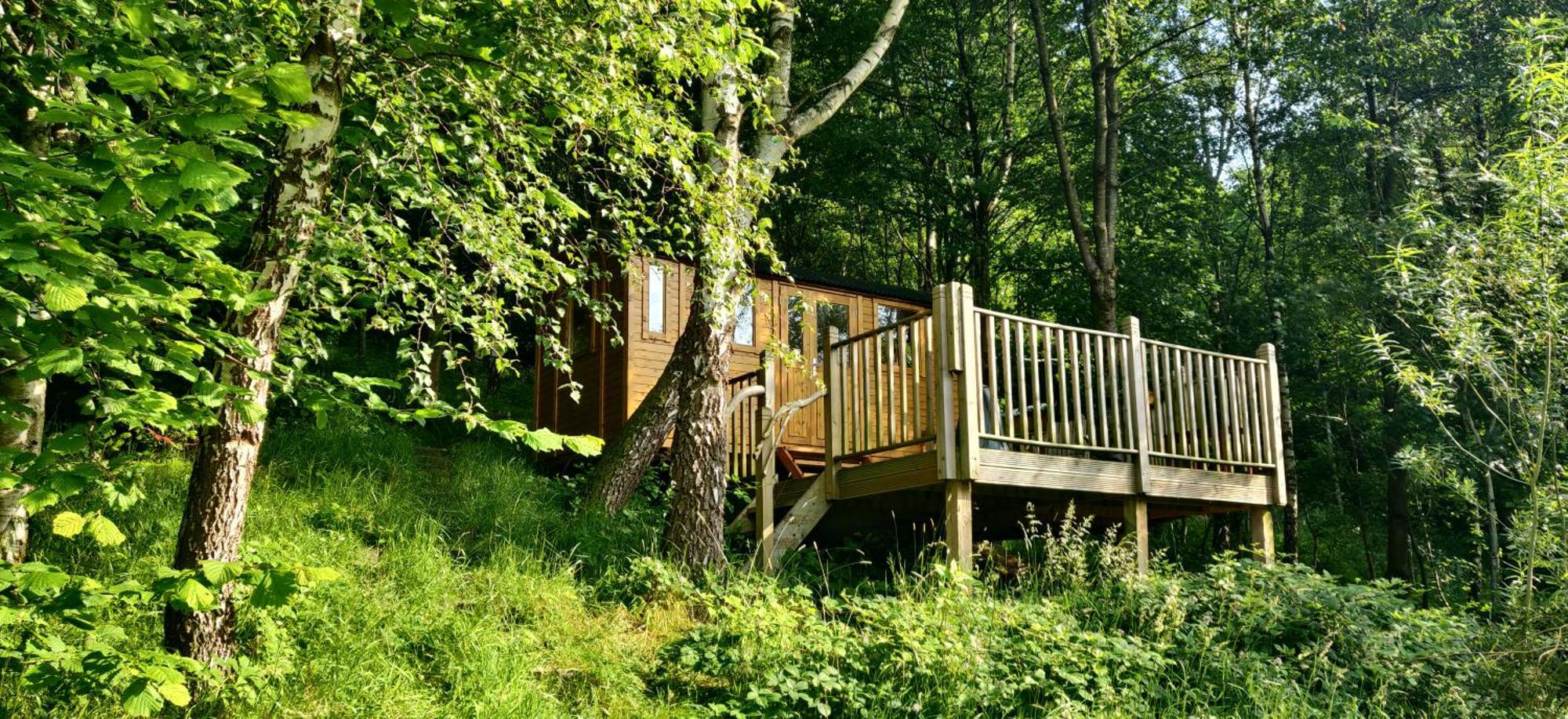 Pike'S Cabin In The Woods 헵덴브릿지 외부 사진