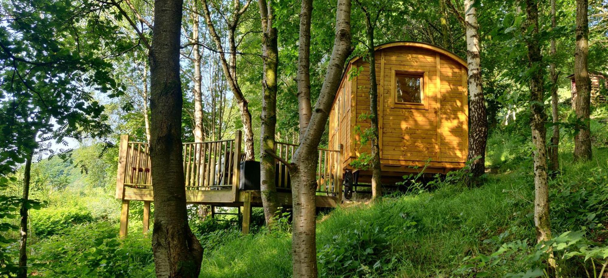 Pike'S Cabin In The Woods 헵덴브릿지 외부 사진