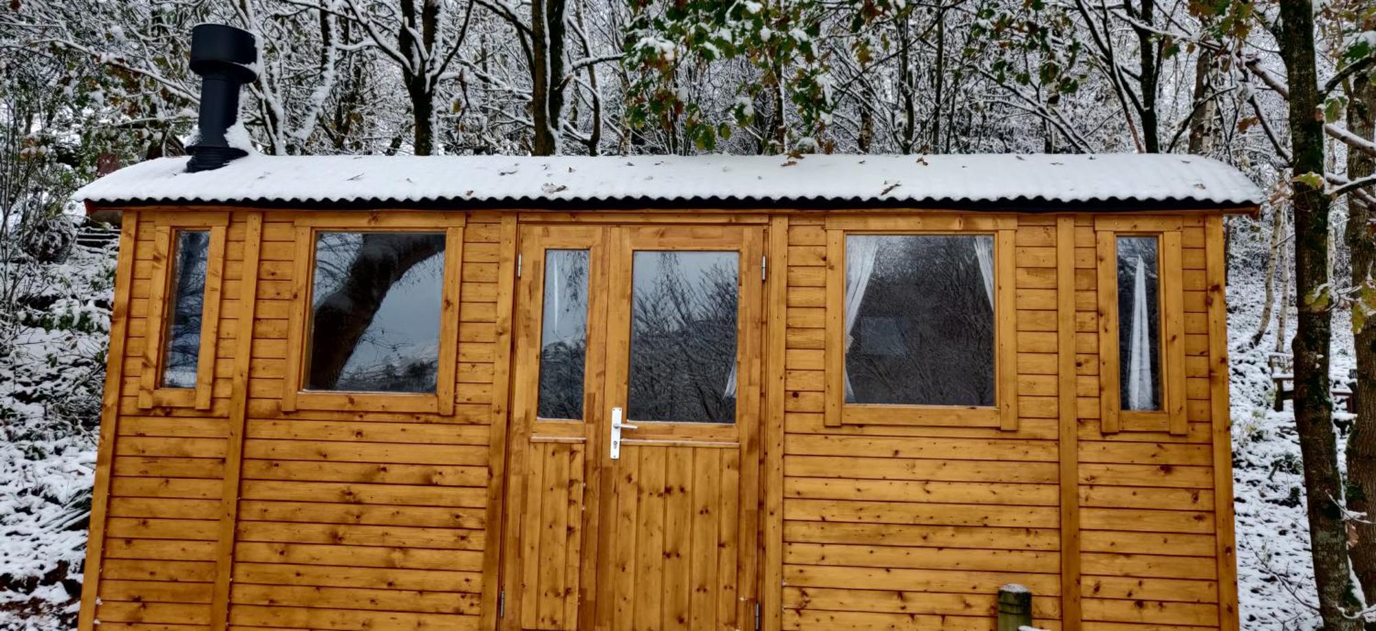 Pike'S Cabin In The Woods 헵덴브릿지 외부 사진